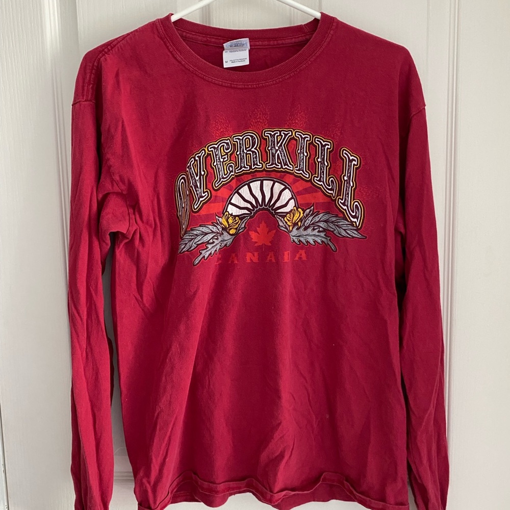 Overkill Canada long sleeve shirt size M - unisex